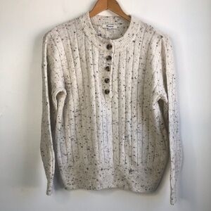 Madewell wool blend henley Sweater